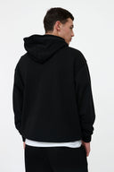 Helme Blank Oversized Hoodie Black