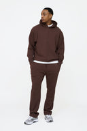 Helme Blank Oversized Hoodie Coffee
