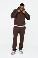 Helme Blank Oversized Hoodie Coffee