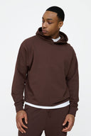 Helme Blank Oversized Hoodie Coffee