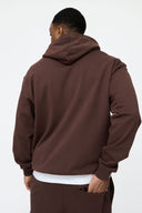 Helme Blank Oversized Hoodie Coffee