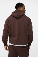 Helme Blank Oversized Hoodie Coffee