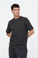 Helme Blank Tee Charcoal