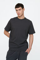 Helme Blank Tee Charcoal