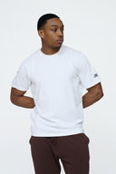 Helme Back Embroidery Signature Tee White