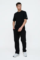 Helme Back Embroidery Signature Tee Black