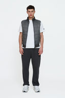 Helme Hybrid Gilet Charcoal