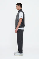 Helme Hybrid Gilet Charcoal