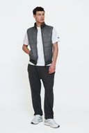 Helme Hybrid Gilet Charcoal