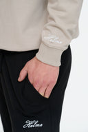 Helme Sweat Stone Grey