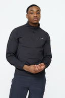 Helme 1/4 Zip Top Charcoal