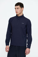 Helme 1/4 Zip Top Navy
