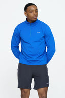 Helme 1/4 Zip Top Royal Blue