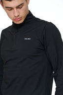 Helme 1/4 Zip Top Black