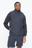 Helme Running Gilet Charcoal