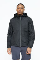 Helme Badge Windbreaker Black