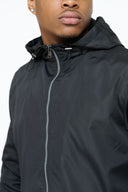 Helme Badge Windbreaker Black