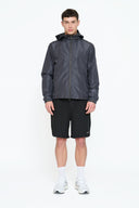 Helme Badge Windbreaker Charcoal