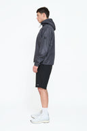 Helme Badge Windbreaker Charcoal