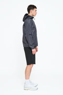 Helme Badge Windbreaker Charcoal
