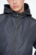 Helme Badge Windbreaker Charcoal