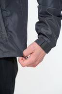 Helme Badge Windbreaker Charcoal