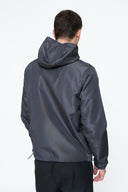 Helme Badge Windbreaker Charcoal