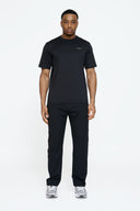 Helme Open Hem Tech Pant Black