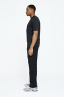 Helme Open Hem Tech Pant Black