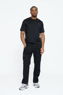 Helme Open Hem Tech Pant Black