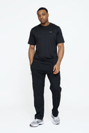 Helme Open Hem Tech Pant Black