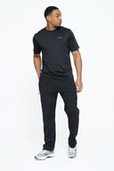 Helme Open Hem Tech Pant Black