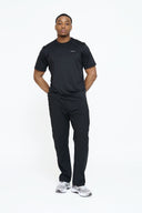 Helme Open Hem Tech Pant Black